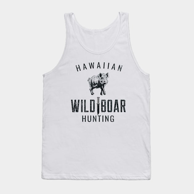 HAWAIIAN WILD BOAR HUNTING Tank Top by Cult Classics